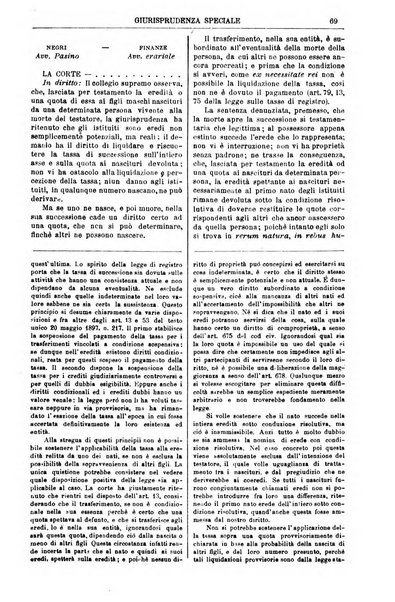 Annali della giurisprudenza italiana raccolta generale delle decisioni delle Corti di cassazione e d'appello in materia civile, criminale, commerciale, di diritto pubblico e amministrativo, e di procedura civile e penale