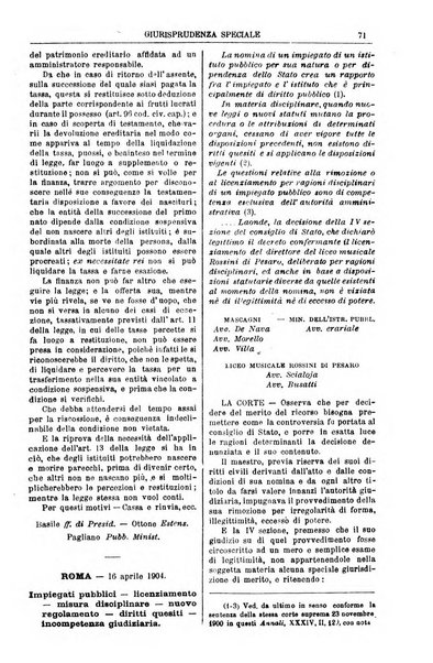 Annali della giurisprudenza italiana raccolta generale delle decisioni delle Corti di cassazione e d'appello in materia civile, criminale, commerciale, di diritto pubblico e amministrativo, e di procedura civile e penale