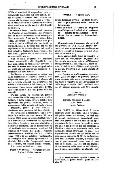 Annali della giurisprudenza italiana raccolta generale delle decisioni delle Corti di cassazione e d'appello in materia civile, criminale, commerciale, di diritto pubblico e amministrativo, e di procedura civile e penale