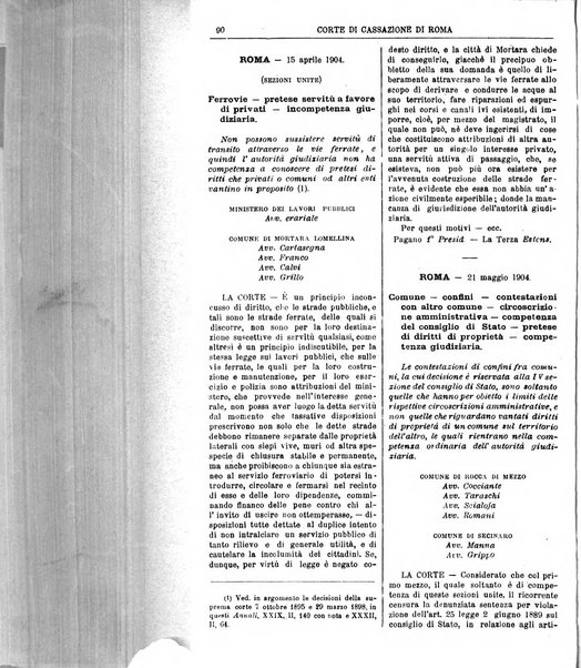 Annali della giurisprudenza italiana raccolta generale delle decisioni delle Corti di cassazione e d'appello in materia civile, criminale, commerciale, di diritto pubblico e amministrativo, e di procedura civile e penale