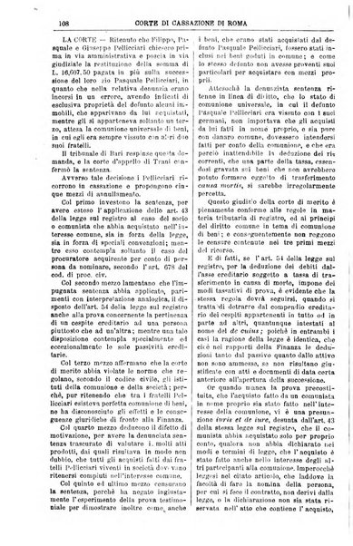 Annali della giurisprudenza italiana raccolta generale delle decisioni delle Corti di cassazione e d'appello in materia civile, criminale, commerciale, di diritto pubblico e amministrativo, e di procedura civile e penale