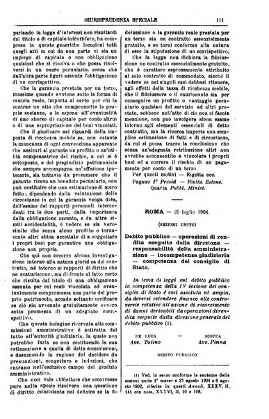 Annali della giurisprudenza italiana raccolta generale delle decisioni delle Corti di cassazione e d'appello in materia civile, criminale, commerciale, di diritto pubblico e amministrativo, e di procedura civile e penale