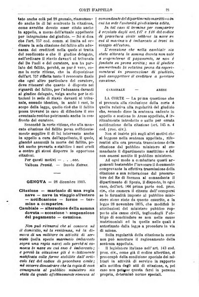 Annali della giurisprudenza italiana raccolta generale delle decisioni delle Corti di cassazione e d'appello in materia civile, criminale, commerciale, di diritto pubblico e amministrativo, e di procedura civile e penale