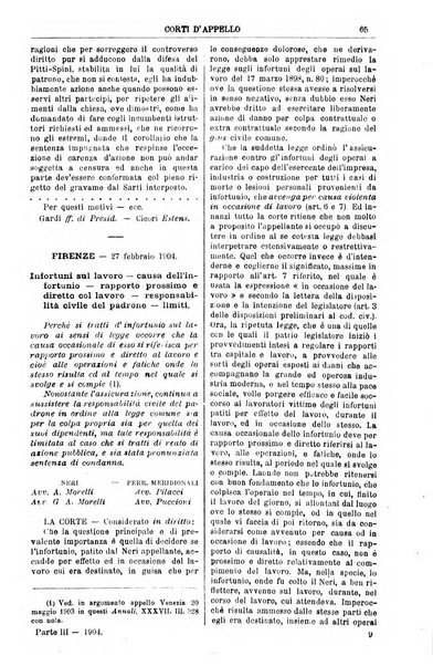 Annali della giurisprudenza italiana raccolta generale delle decisioni delle Corti di cassazione e d'appello in materia civile, criminale, commerciale, di diritto pubblico e amministrativo, e di procedura civile e penale