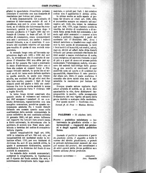 Annali della giurisprudenza italiana raccolta generale delle decisioni delle Corti di cassazione e d'appello in materia civile, criminale, commerciale, di diritto pubblico e amministrativo, e di procedura civile e penale