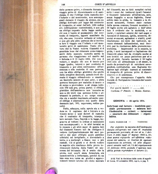 Annali della giurisprudenza italiana raccolta generale delle decisioni delle Corti di cassazione e d'appello in materia civile, criminale, commerciale, di diritto pubblico e amministrativo, e di procedura civile e penale