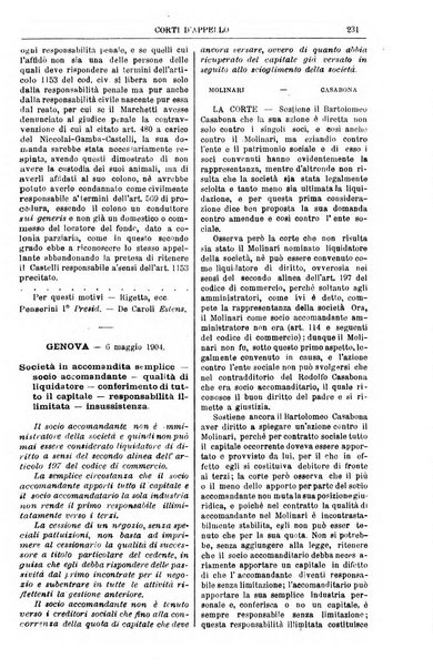 Annali della giurisprudenza italiana raccolta generale delle decisioni delle Corti di cassazione e d'appello in materia civile, criminale, commerciale, di diritto pubblico e amministrativo, e di procedura civile e penale