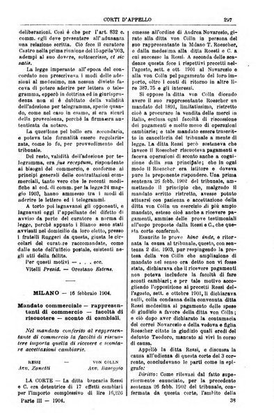 Annali della giurisprudenza italiana raccolta generale delle decisioni delle Corti di cassazione e d'appello in materia civile, criminale, commerciale, di diritto pubblico e amministrativo, e di procedura civile e penale