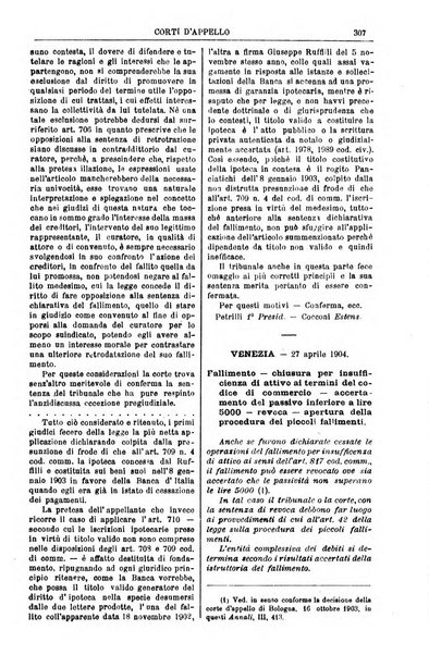 Annali della giurisprudenza italiana raccolta generale delle decisioni delle Corti di cassazione e d'appello in materia civile, criminale, commerciale, di diritto pubblico e amministrativo, e di procedura civile e penale