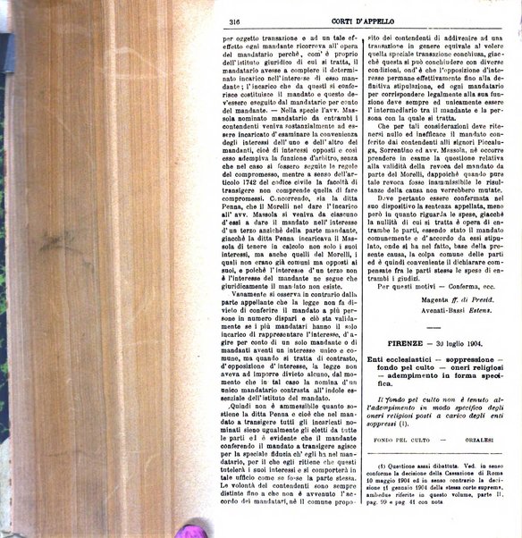 Annali della giurisprudenza italiana raccolta generale delle decisioni delle Corti di cassazione e d'appello in materia civile, criminale, commerciale, di diritto pubblico e amministrativo, e di procedura civile e penale