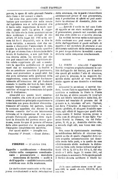 Annali della giurisprudenza italiana raccolta generale delle decisioni delle Corti di cassazione e d'appello in materia civile, criminale, commerciale, di diritto pubblico e amministrativo, e di procedura civile e penale