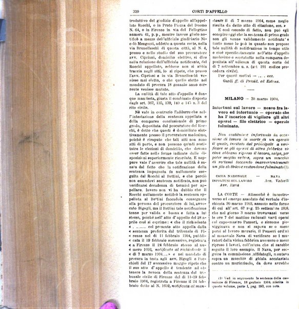 Annali della giurisprudenza italiana raccolta generale delle decisioni delle Corti di cassazione e d'appello in materia civile, criminale, commerciale, di diritto pubblico e amministrativo, e di procedura civile e penale