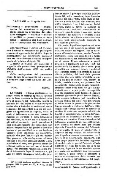 Annali della giurisprudenza italiana raccolta generale delle decisioni delle Corti di cassazione e d'appello in materia civile, criminale, commerciale, di diritto pubblico e amministrativo, e di procedura civile e penale