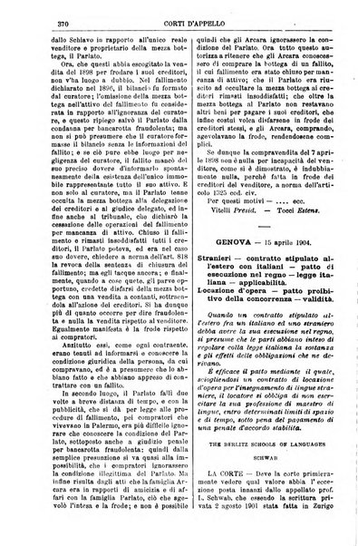 Annali della giurisprudenza italiana raccolta generale delle decisioni delle Corti di cassazione e d'appello in materia civile, criminale, commerciale, di diritto pubblico e amministrativo, e di procedura civile e penale