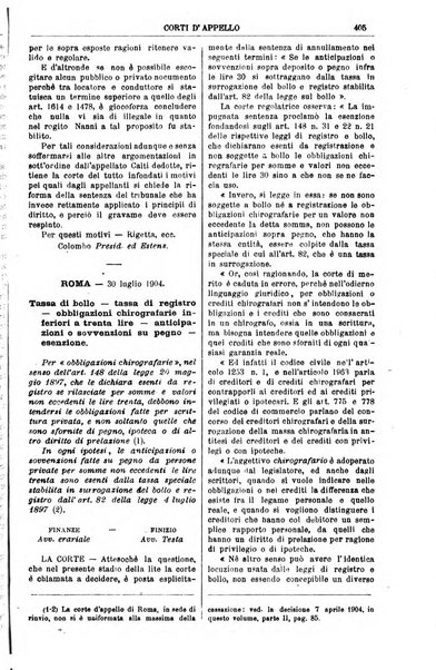 Annali della giurisprudenza italiana raccolta generale delle decisioni delle Corti di cassazione e d'appello in materia civile, criminale, commerciale, di diritto pubblico e amministrativo, e di procedura civile e penale