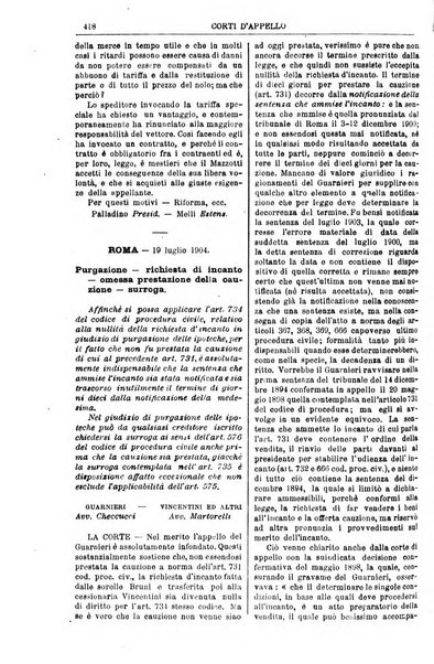 Annali della giurisprudenza italiana raccolta generale delle decisioni delle Corti di cassazione e d'appello in materia civile, criminale, commerciale, di diritto pubblico e amministrativo, e di procedura civile e penale