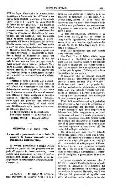 Annali della giurisprudenza italiana raccolta generale delle decisioni delle Corti di cassazione e d'appello in materia civile, criminale, commerciale, di diritto pubblico e amministrativo, e di procedura civile e penale