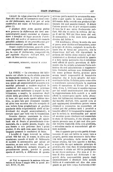 Annali della giurisprudenza italiana raccolta generale delle decisioni delle Corti di cassazione e d'appello in materia civile, criminale, commerciale, di diritto pubblico e amministrativo, e di procedura civile e penale