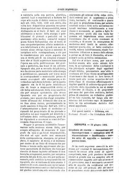 Annali della giurisprudenza italiana raccolta generale delle decisioni delle Corti di cassazione e d'appello in materia civile, criminale, commerciale, di diritto pubblico e amministrativo, e di procedura civile e penale