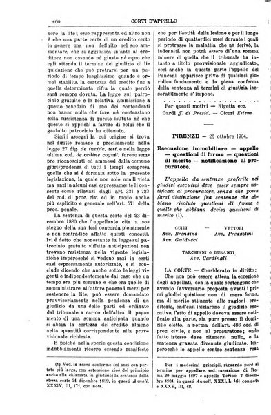 Annali della giurisprudenza italiana raccolta generale delle decisioni delle Corti di cassazione e d'appello in materia civile, criminale, commerciale, di diritto pubblico e amministrativo, e di procedura civile e penale