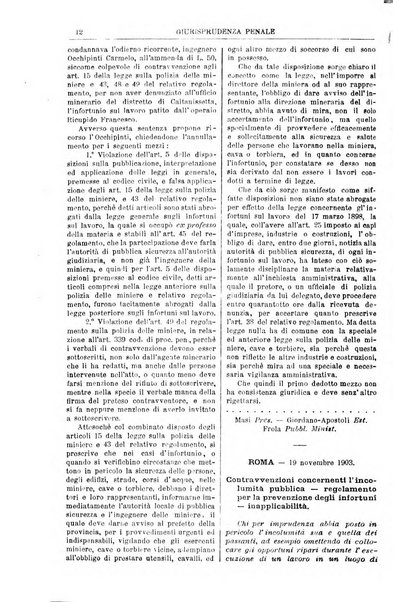 Annali della giurisprudenza italiana raccolta generale delle decisioni delle Corti di cassazione e d'appello in materia civile, criminale, commerciale, di diritto pubblico e amministrativo, e di procedura civile e penale