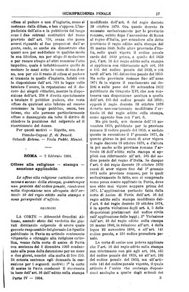 Annali della giurisprudenza italiana raccolta generale delle decisioni delle Corti di cassazione e d'appello in materia civile, criminale, commerciale, di diritto pubblico e amministrativo, e di procedura civile e penale