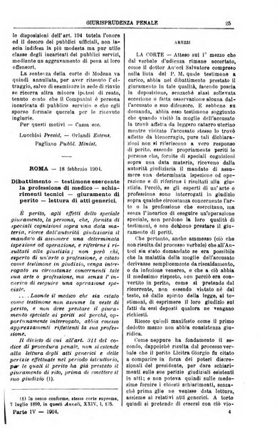 Annali della giurisprudenza italiana raccolta generale delle decisioni delle Corti di cassazione e d'appello in materia civile, criminale, commerciale, di diritto pubblico e amministrativo, e di procedura civile e penale