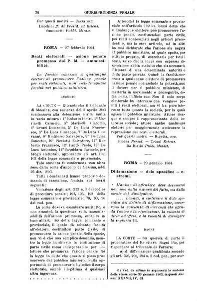 Annali della giurisprudenza italiana raccolta generale delle decisioni delle Corti di cassazione e d'appello in materia civile, criminale, commerciale, di diritto pubblico e amministrativo, e di procedura civile e penale