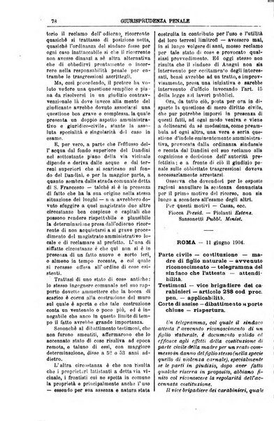 Annali della giurisprudenza italiana raccolta generale delle decisioni delle Corti di cassazione e d'appello in materia civile, criminale, commerciale, di diritto pubblico e amministrativo, e di procedura civile e penale