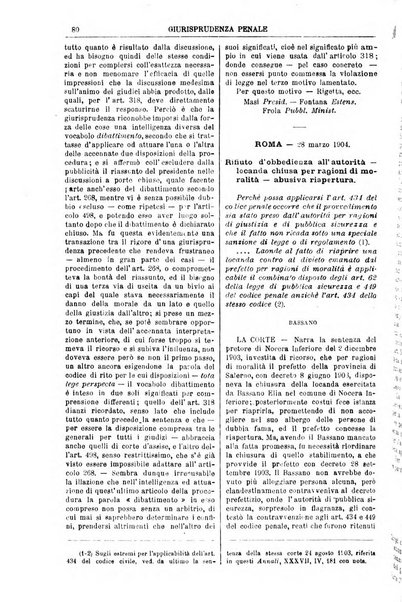 Annali della giurisprudenza italiana raccolta generale delle decisioni delle Corti di cassazione e d'appello in materia civile, criminale, commerciale, di diritto pubblico e amministrativo, e di procedura civile e penale