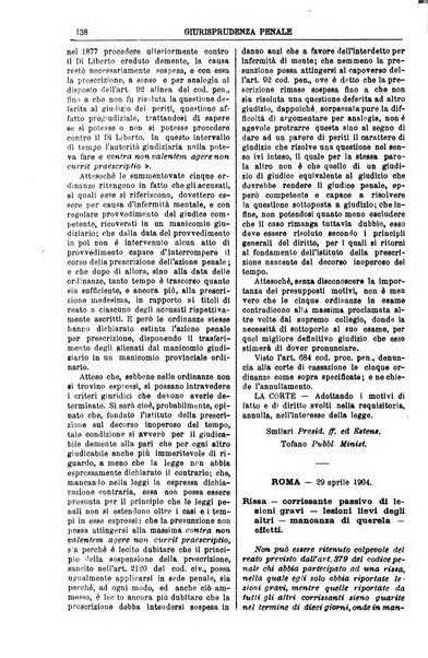 Annali della giurisprudenza italiana raccolta generale delle decisioni delle Corti di cassazione e d'appello in materia civile, criminale, commerciale, di diritto pubblico e amministrativo, e di procedura civile e penale