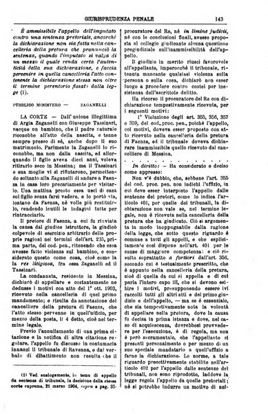 Annali della giurisprudenza italiana raccolta generale delle decisioni delle Corti di cassazione e d'appello in materia civile, criminale, commerciale, di diritto pubblico e amministrativo, e di procedura civile e penale