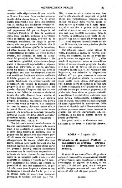 Annali della giurisprudenza italiana raccolta generale delle decisioni delle Corti di cassazione e d'appello in materia civile, criminale, commerciale, di diritto pubblico e amministrativo, e di procedura civile e penale