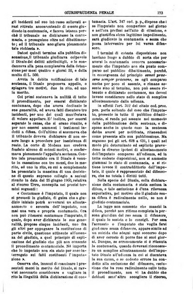 Annali della giurisprudenza italiana raccolta generale delle decisioni delle Corti di cassazione e d'appello in materia civile, criminale, commerciale, di diritto pubblico e amministrativo, e di procedura civile e penale