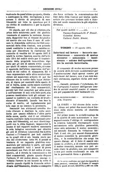 Annali della giurisprudenza italiana raccolta generale delle decisioni delle Corti di cassazione e d'appello in materia civile, criminale, commerciale, di diritto pubblico e amministrativo, e di procedura civile e penale