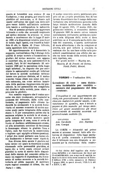 Annali della giurisprudenza italiana raccolta generale delle decisioni delle Corti di cassazione e d'appello in materia civile, criminale, commerciale, di diritto pubblico e amministrativo, e di procedura civile e penale