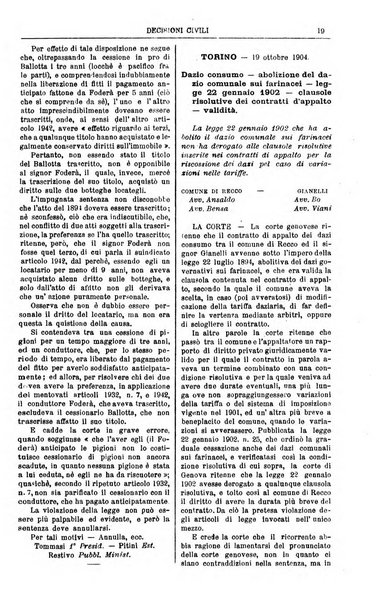 Annali della giurisprudenza italiana raccolta generale delle decisioni delle Corti di cassazione e d'appello in materia civile, criminale, commerciale, di diritto pubblico e amministrativo, e di procedura civile e penale