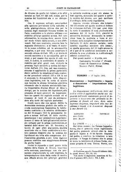 Annali della giurisprudenza italiana raccolta generale delle decisioni delle Corti di cassazione e d'appello in materia civile, criminale, commerciale, di diritto pubblico e amministrativo, e di procedura civile e penale