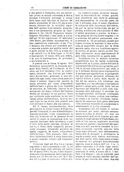 Annali della giurisprudenza italiana raccolta generale delle decisioni delle Corti di cassazione e d'appello in materia civile, criminale, commerciale, di diritto pubblico e amministrativo, e di procedura civile e penale