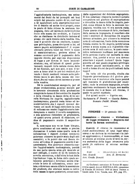 Annali della giurisprudenza italiana raccolta generale delle decisioni delle Corti di cassazione e d'appello in materia civile, criminale, commerciale, di diritto pubblico e amministrativo, e di procedura civile e penale