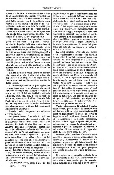 Annali della giurisprudenza italiana raccolta generale delle decisioni delle Corti di cassazione e d'appello in materia civile, criminale, commerciale, di diritto pubblico e amministrativo, e di procedura civile e penale