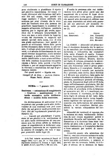 Annali della giurisprudenza italiana raccolta generale delle decisioni delle Corti di cassazione e d'appello in materia civile, criminale, commerciale, di diritto pubblico e amministrativo, e di procedura civile e penale