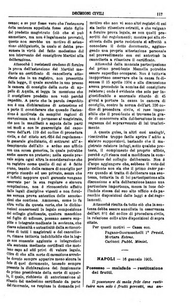 Annali della giurisprudenza italiana raccolta generale delle decisioni delle Corti di cassazione e d'appello in materia civile, criminale, commerciale, di diritto pubblico e amministrativo, e di procedura civile e penale