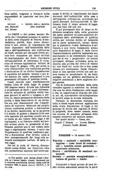 Annali della giurisprudenza italiana raccolta generale delle decisioni delle Corti di cassazione e d'appello in materia civile, criminale, commerciale, di diritto pubblico e amministrativo, e di procedura civile e penale