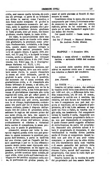 Annali della giurisprudenza italiana raccolta generale delle decisioni delle Corti di cassazione e d'appello in materia civile, criminale, commerciale, di diritto pubblico e amministrativo, e di procedura civile e penale