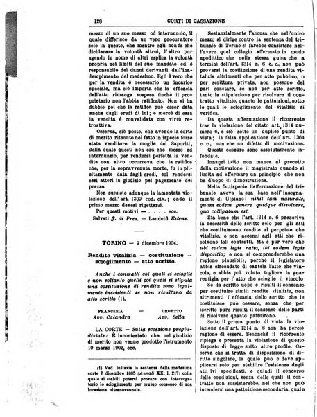 Annali della giurisprudenza italiana raccolta generale delle decisioni delle Corti di cassazione e d'appello in materia civile, criminale, commerciale, di diritto pubblico e amministrativo, e di procedura civile e penale