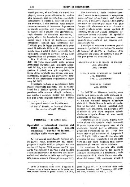 Annali della giurisprudenza italiana raccolta generale delle decisioni delle Corti di cassazione e d'appello in materia civile, criminale, commerciale, di diritto pubblico e amministrativo, e di procedura civile e penale