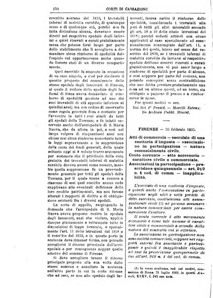 Annali della giurisprudenza italiana raccolta generale delle decisioni delle Corti di cassazione e d'appello in materia civile, criminale, commerciale, di diritto pubblico e amministrativo, e di procedura civile e penale