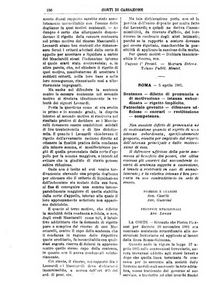 Annali della giurisprudenza italiana raccolta generale delle decisioni delle Corti di cassazione e d'appello in materia civile, criminale, commerciale, di diritto pubblico e amministrativo, e di procedura civile e penale