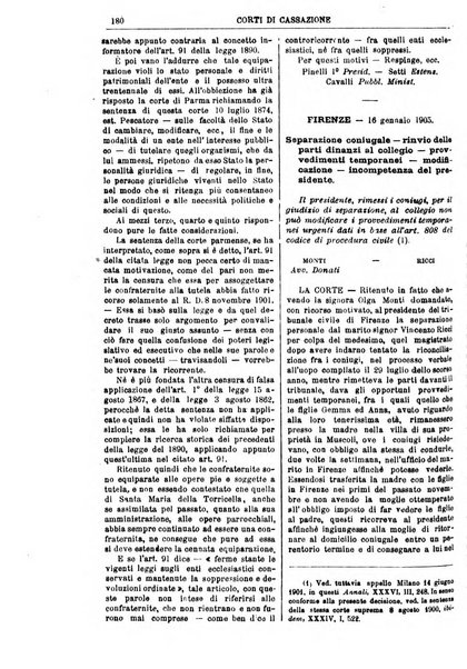 Annali della giurisprudenza italiana raccolta generale delle decisioni delle Corti di cassazione e d'appello in materia civile, criminale, commerciale, di diritto pubblico e amministrativo, e di procedura civile e penale